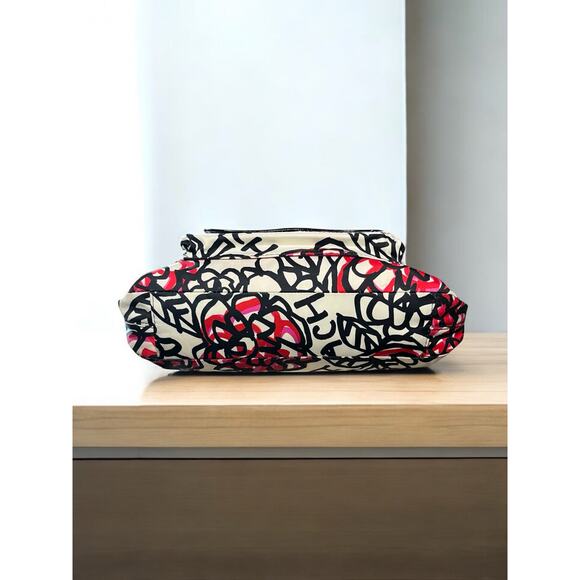 Y2K Coach F16864 Poppy Daisy Floral Graffiti Crossbody Bag & Wristlet - Picture 5 of 16